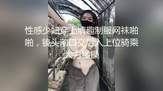 性感少妇穿上情趣制服网袜啪啪，镜头前口交后入上位骑乘大力猛操