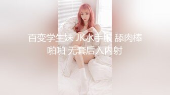 百变学生妹 JK水手服 舔肉棒啪啪 无套后入内射