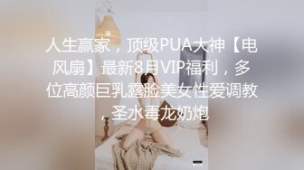 人生赢家，顶级PUA大神【电风扇】最新8月VIP福利，多位高颜巨乳露脸美女性爱调教，圣水毒龙奶炮