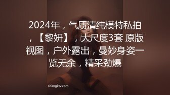 2024年，气质清纯模特私拍，【黎妍】，大尺度3套 原版视图，户外露出，曼妙身姿一览无余，精采劲爆